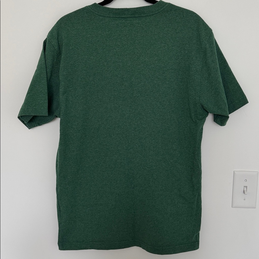 Carhartt Men's Loose Fit Forest Green Short Sleeve Tee - Size S - Picture 5 of 5